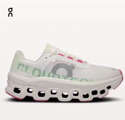 Zapatillas ON CLOUDMONSTER WHITE/LIMA